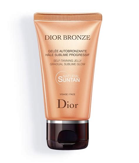 dior bronze self tanning jelly face|dior bronze gradual glow.